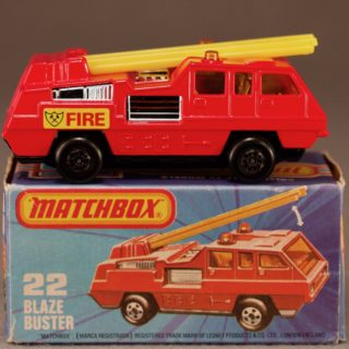 英国 MatchBox公司 22 blaze buster