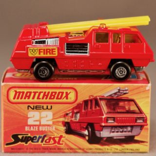 英国 MatchBox公司 new 22 blaze buster