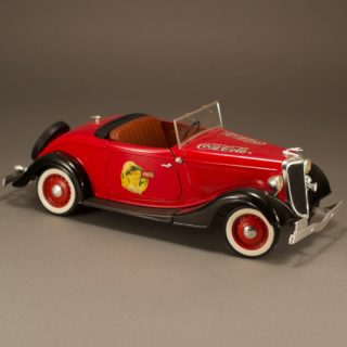 Alternative view of 法国 Solido公司  ford Coca-Cola Ford Roadster  可口可乐版权商品
