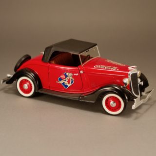 Alternative view of 法国 Solido公司 ford Coca Cola Ford Roadster  可口可乐版权商品