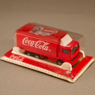 Alternative view of 法国 MAJORETTE公司 Truck 赤荷台  Coca-Cola Delivery Truck 泡罩包装 未開封