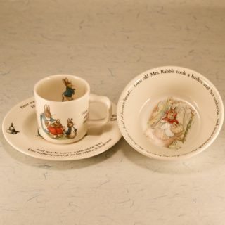 Alternative view of 英国 WEDGWOOD公司 Peter Rabbit  NURSERY SET