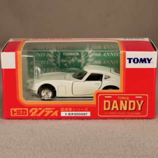 TOMICA公司 dandy TOYOTA 2000GT 30周年記念
