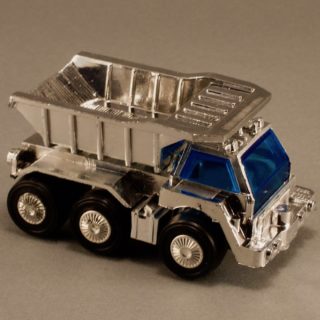 Alternative view of TPS公司 银色小型翻土车 发条驱动