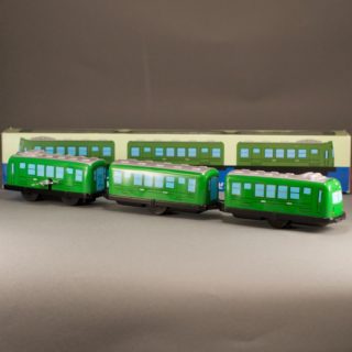 Alternative view of 镀锡铁電火車 東京急行電鉄5000系（第一代） 发条驱动