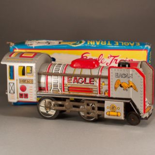 Alternative view of 日本马口铁玩具  Eagle Train