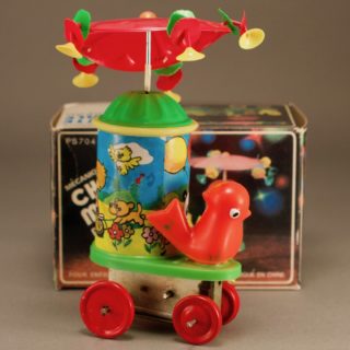 Alternative view of 小鸟演奏車 BIRD'S MUSIC CAR PS704 发条驱动