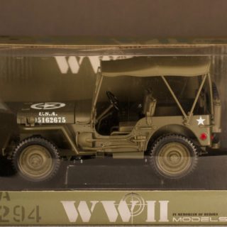 Alternative view of 香港 Welly公司 1/4 TON ARMY TRUCK 军用卡车