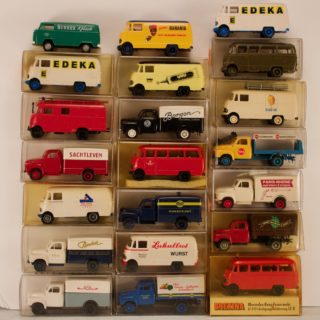 Alternative view of 德国 BREKINA HO AUTOMODELLE 21台（其中3台无原装盒）