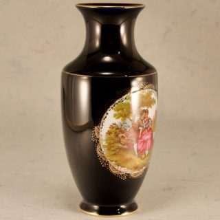 Alternative view of 法国 Limoges公司 CASTEL 花瓶 22K鎏金(无原外盒)