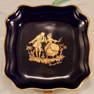 Alternative view of 法国 Limoges公司 CASTEL 小碟90mm 22K(无原外盒)