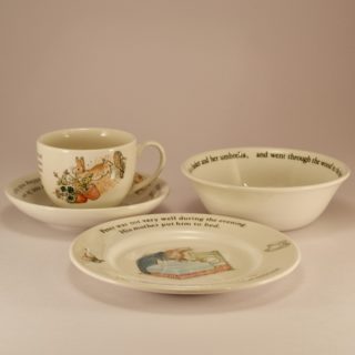 Alternative view of 英国 WEDGWOOD公司 Peter Rabbit ４件套 绘盘173mm(无原外盒)