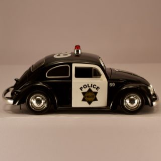 Alternative view of Jada Toys公司 HEAT 大众甲壳虫 警车 1959 VW VOLKSWAGEN BEETLE POLICE