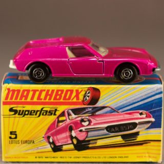 英国 MatchBox公司 superfast 5 lotus europe