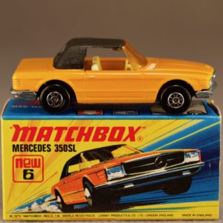 英国 MatchBox公司 new 6 mercedes 350sl