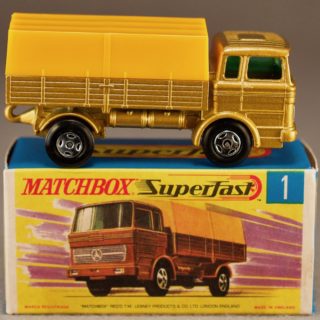 英国 MatchBox公司 superfast 1 mercedes 拖拉机