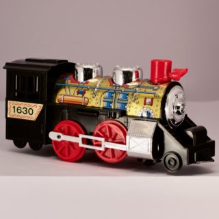 Alternative view of 関東玩具  蒸汽火车 发条驱动OK