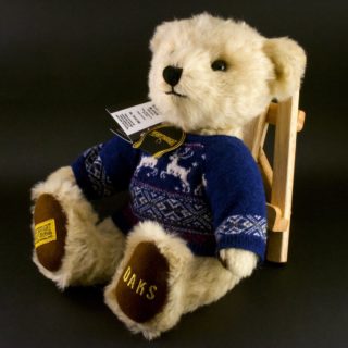 Alternative view of 英国Merrythought  泰迪熊 DAKS TEDDY BEAR 2017 BLONDE