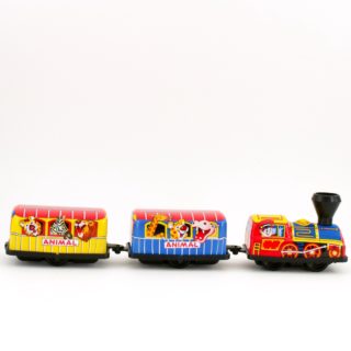 Alternative view of 日本三幸製作所 蒸気火车 Animal Train 发条驱动