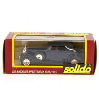Alternative view of 法国solido  劳斯莱斯 ROLLS ROYCE PHANTOM Ⅲ 1939