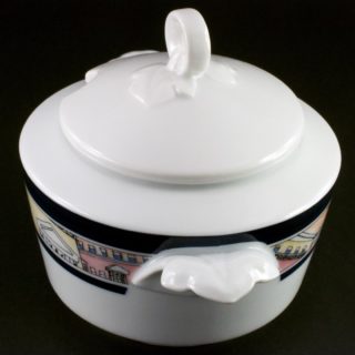 Alternative view of 德国HUTSCHENREUTHER GERMANY 糖缸