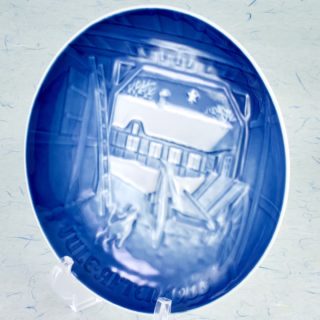 Alternative view of 丹麦Bing Grondahl  圣诞装饰挂盘 1985 Christmas Eve at the Farmhouse