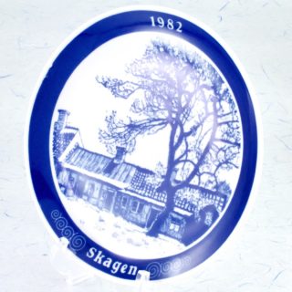 Alternative view of 丹麦MILLHOUSE  SKAGEN装饰挂盘 1982年