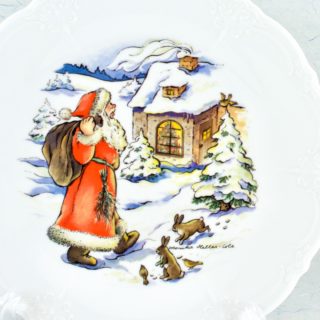 Alternative view of 德国Tirschenreuth  圣诞老人装饰大盘