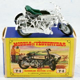 Alternative view of 英国matchbox  Models of Yesteryear Y-8 1914 SUNBEAM MOTOR CYCLE 1/34