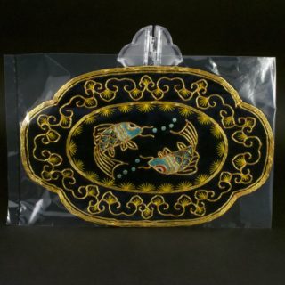 Alternative view of 中国刺绣  双鱼手绣花瓶垫