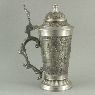 Alternative view of 德国Zinn Becker   錫製啤酒杯