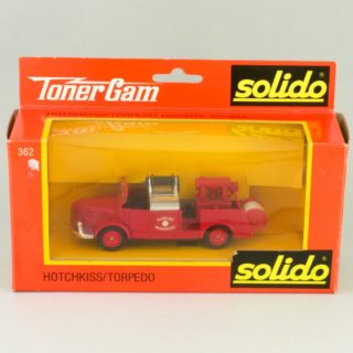 Alternative view of 法国solido  Toner Gam TOTCHKISS TORPEDO 1er SECOURS No.362