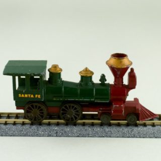 Alternative view of 英国matchbox  蒸気火车 Models of Yesteryear Y-13 4-4-0 AMERICAN LOCO SANTA FE 1/112