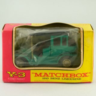 Alternative view of 英国matchbox  Models of Yesteryear Y-3 1910 BENZ LIMOUSINE