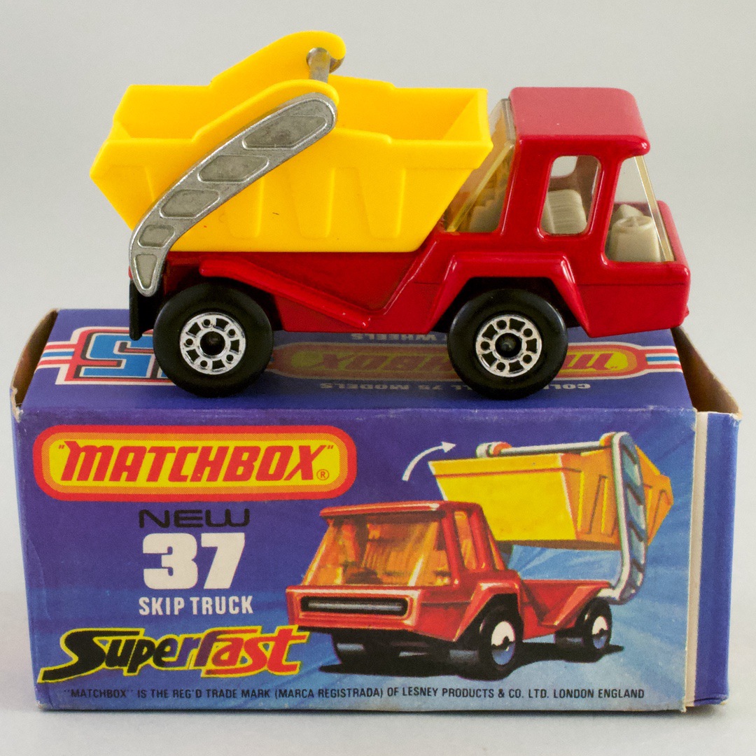 英国matchbox superfast SKIP TRUCK 1976 new 37 - 此为合同公司泉洋行