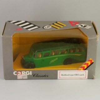 Alternative view of 英国Corgi  Bedford type OB Coach C949/1