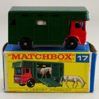 英国matchbox  ERGOMATIC CAB HORSEBOX 1969 series 17