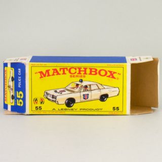 Alternative view of 英国matchbox  MERCURY POLICE CAR 1969 series 55 or 73