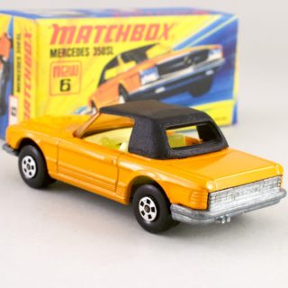 Alternative view of 英国matchbox   MERCEDES 350SL NEW6 No.6 1973