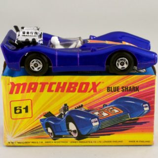 英国matchbox   superfast BLUE SHARK No.61 1971