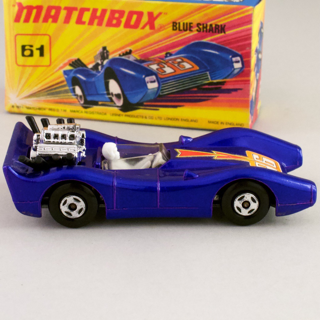 MATCHBOX 1971英国製 英国matchbox superfast BLUE SHARK No.61 1971 - 此为合同公司泉洋行