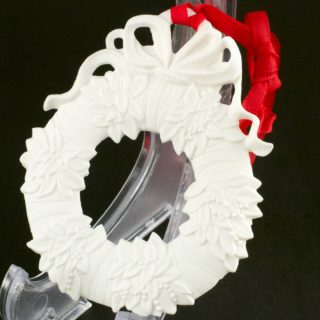 Alternative view of 德国Hutschenreuther   圣诞装饰  花环 Wreath biscuit porcelain