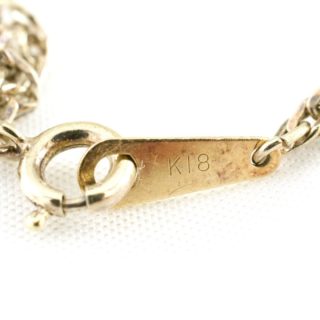 Alternative view of k18/Sterling 喜平项链