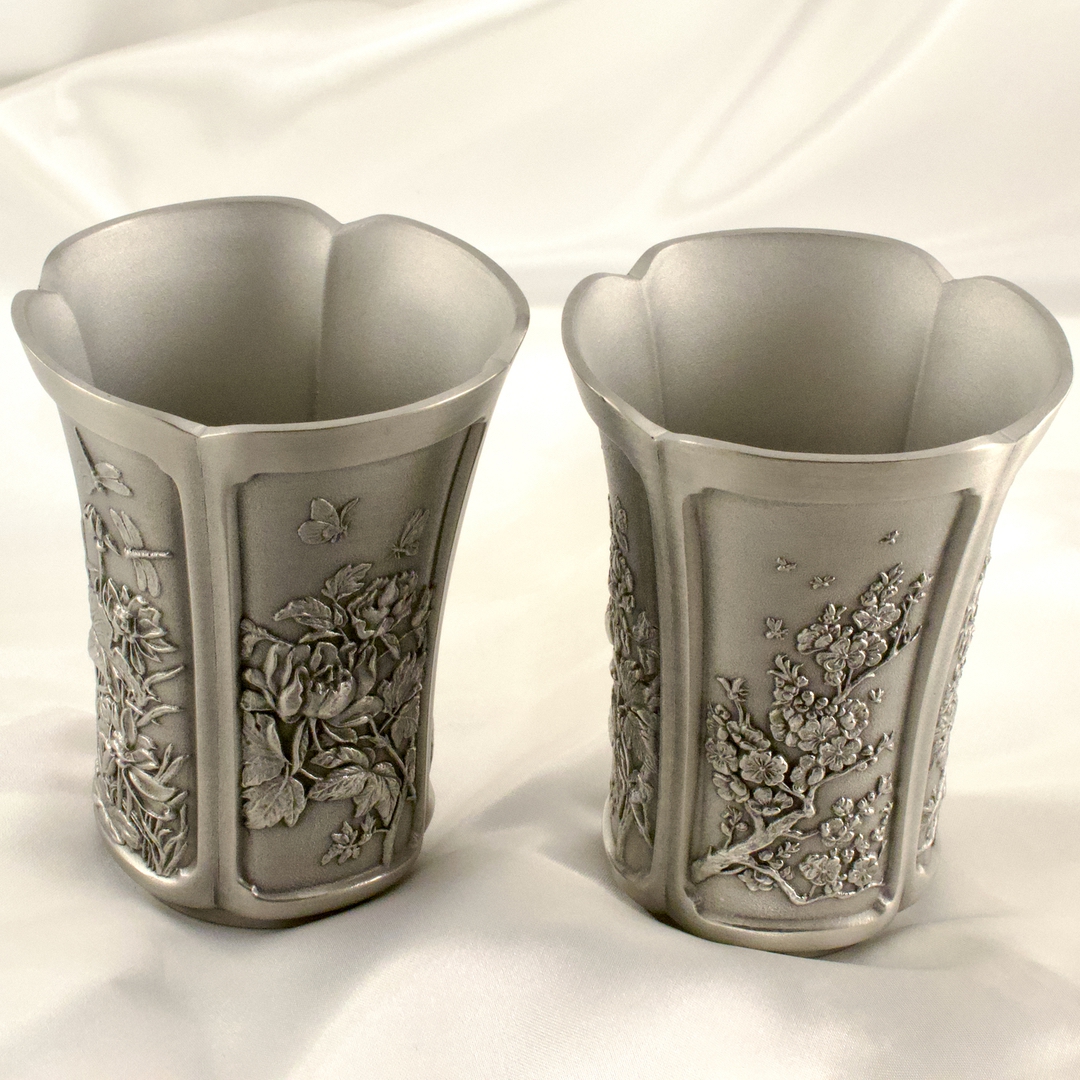 马来西亚ROYAL SELANGOR PEWTER 对杯 - 画像 (4)
