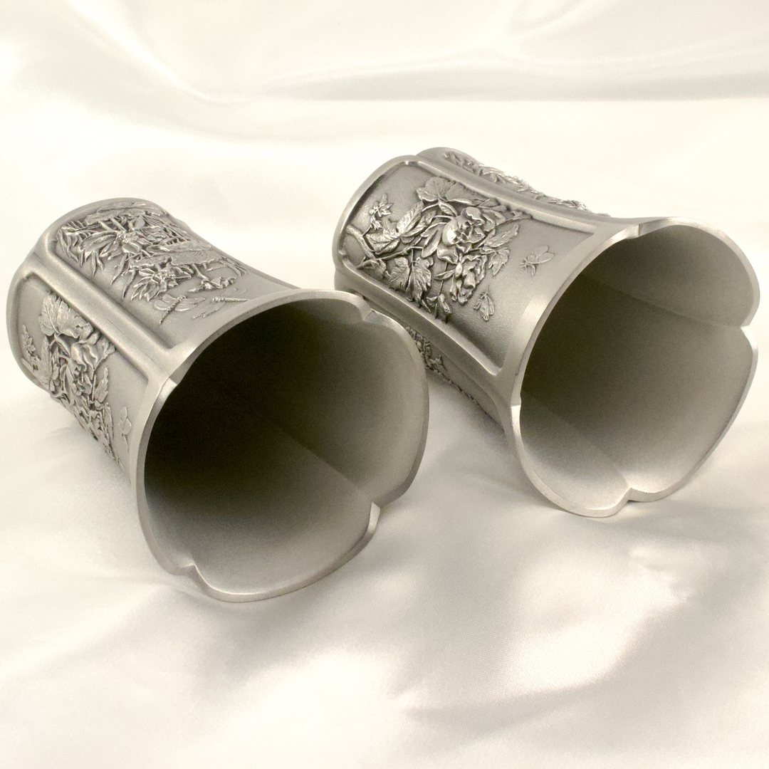 马来西亚ROYAL SELANGOR PEWTER 对杯 - 画像 (5)