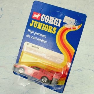 Alternative view of 英国Corgi  JUNIOR 65 Caravan MERCEDES C111 ブリスターパック 未開封