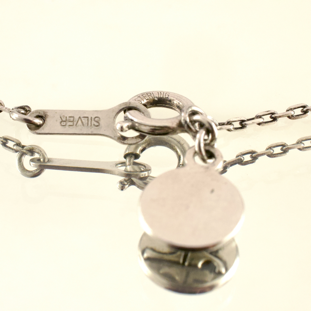 COURREGES 银手链 「SV」「SILVER」「STERLING」刻印 - 画像 (5)