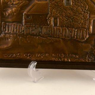 Alternative view of 澳大利亚铜版画  COOK’S COTTAGE MELBOURNE AUSTRALIAN MADE  LEN. BAILEY签名作品